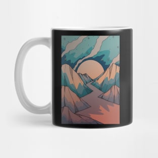 A winter's hue Mug